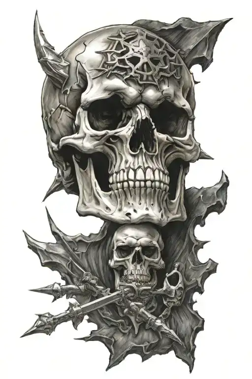 Skull From Berserk Anime