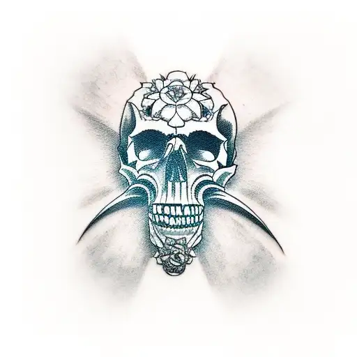 Skull Pistons Red Eye