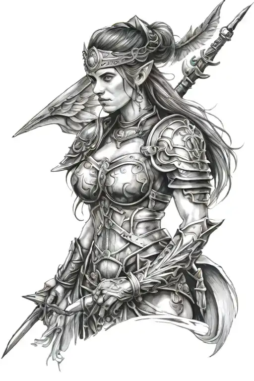 Valkyria Warrior Woman