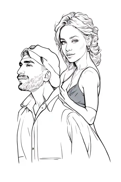 A Man And Woman On A Boat