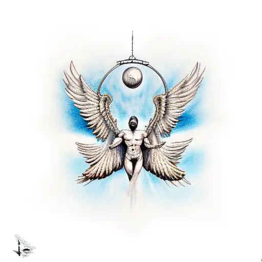 Icarus With Wings