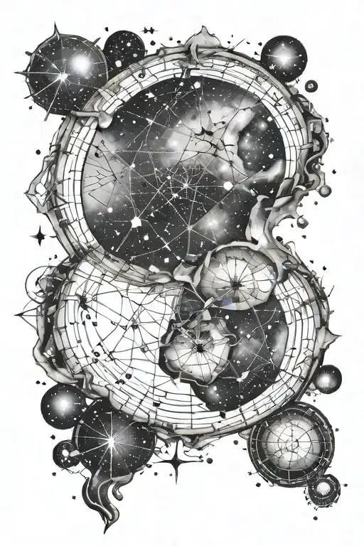 Aquarius Constellation Map