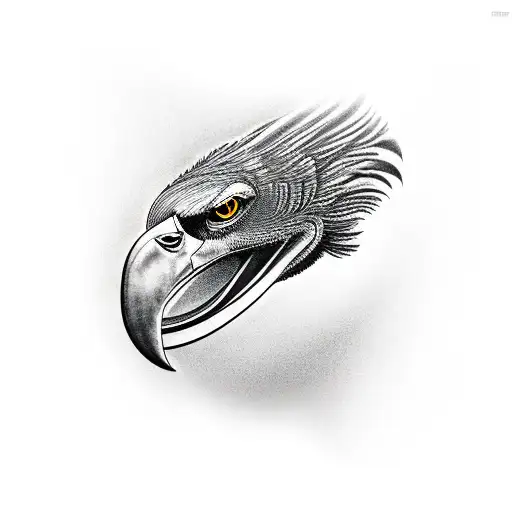 Black Vulture Looking At An Egyptian Cobra