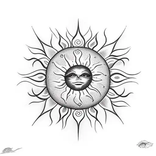 The Sun And The Sparrow And The Waves