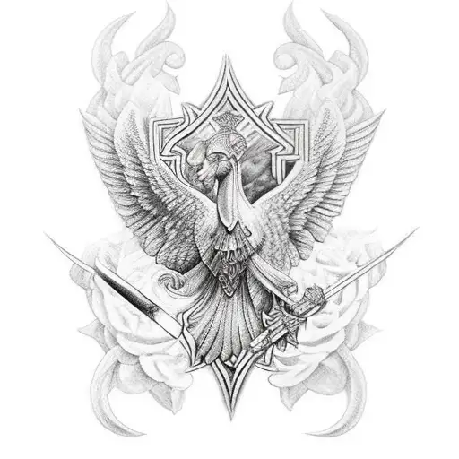 Goddess Justice With Sword