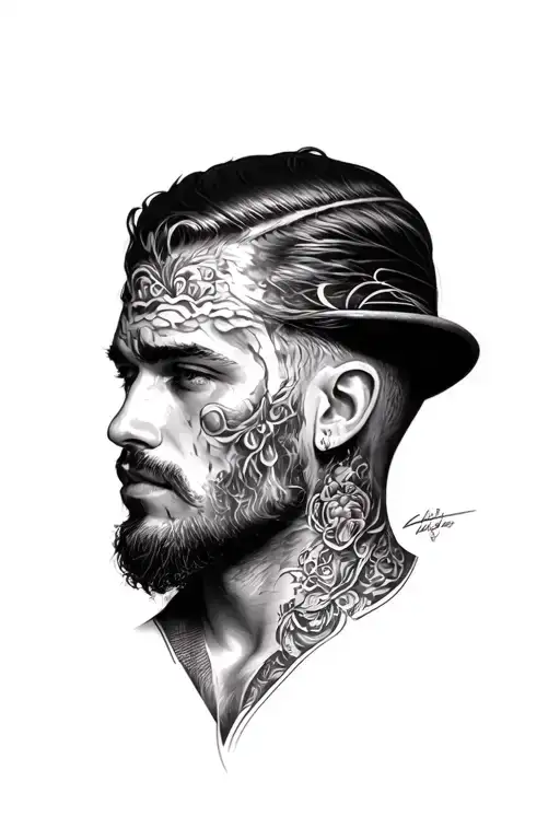 Fine Line Micro Realism Male