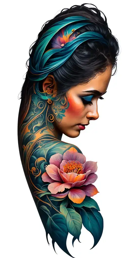 Graphic Styled Sleeve