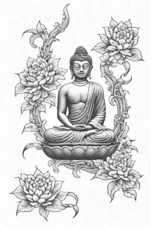Buddha Full Back