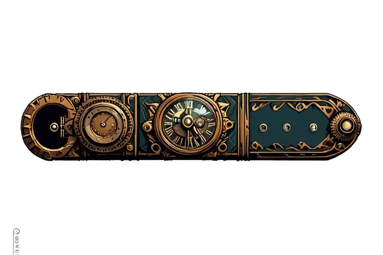 Steampunk For Wrist Band