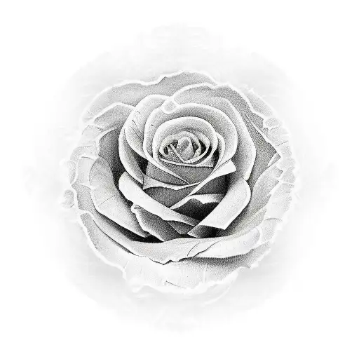 Sleeve Tattoo About Clock Rose Ornament