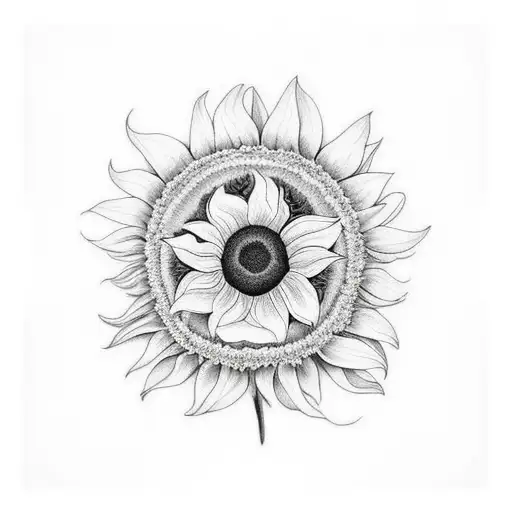 Sunflowers Colourful