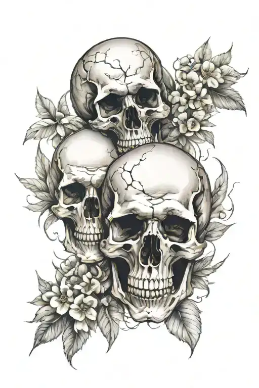 Skulls And Nature