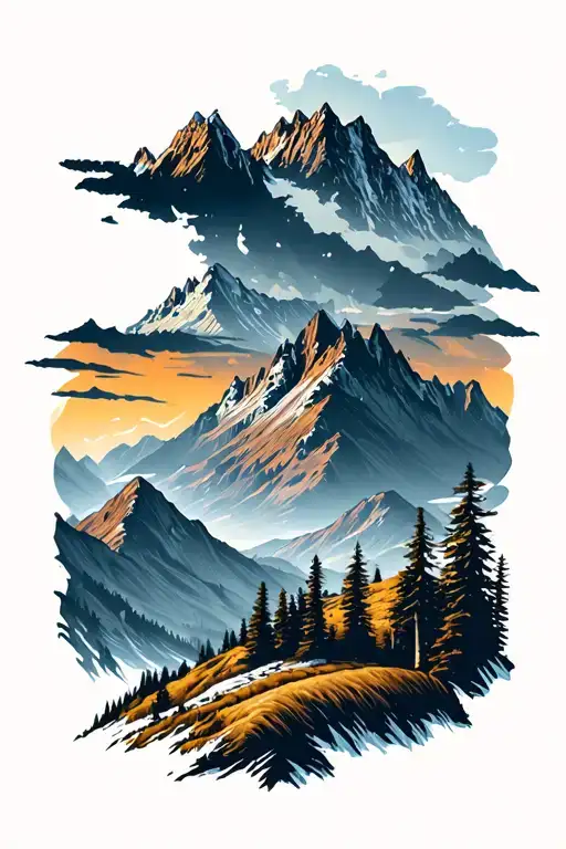 Mountains Landscape Trail