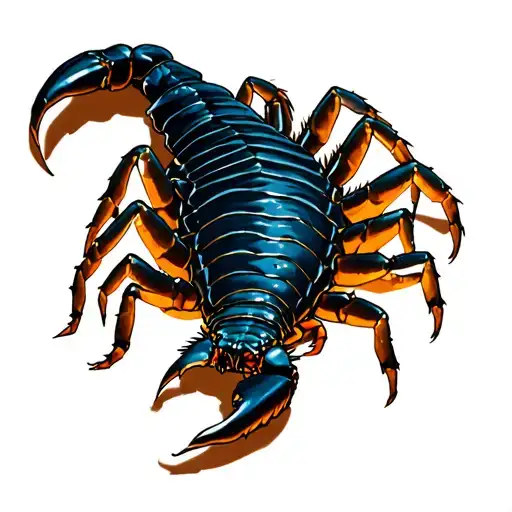 Roman Soilder Scorpion Crawling Full Body