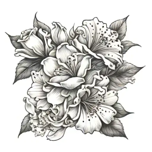 Running Thyroid Cancer Flowers