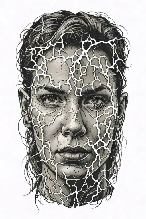 The Face Of A Woman In Lightning Tumblr