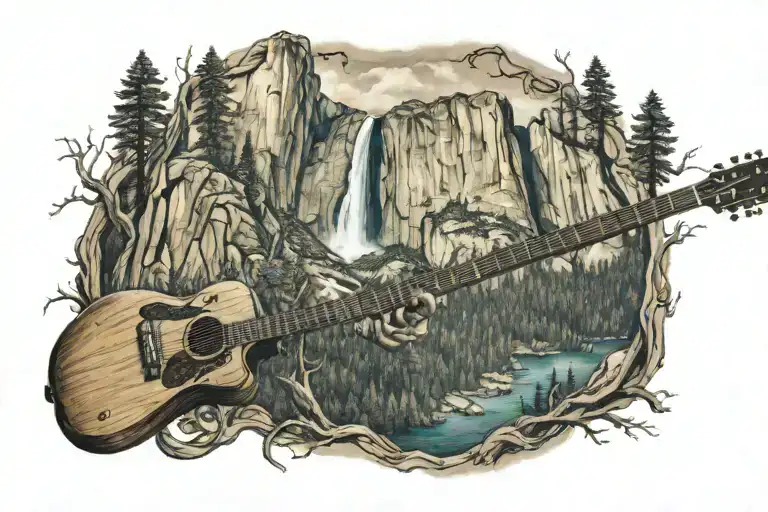Yosemite In A Guitar