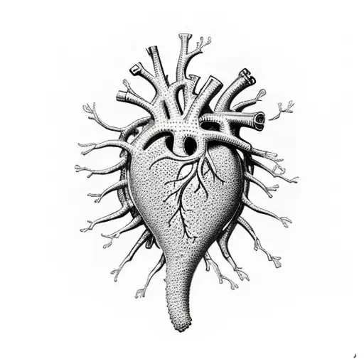 Human Heart From Corals And Fish