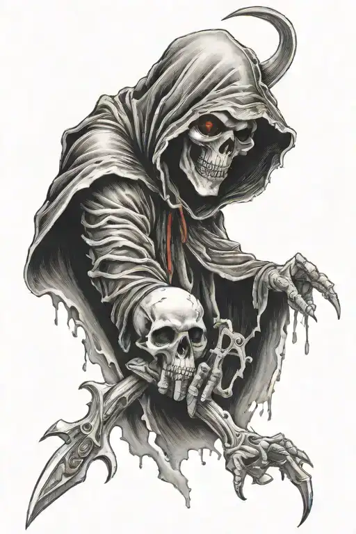 Grim Reaper Names In Hand