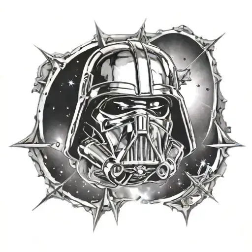 Star Wars Sleeve Tattoo Design