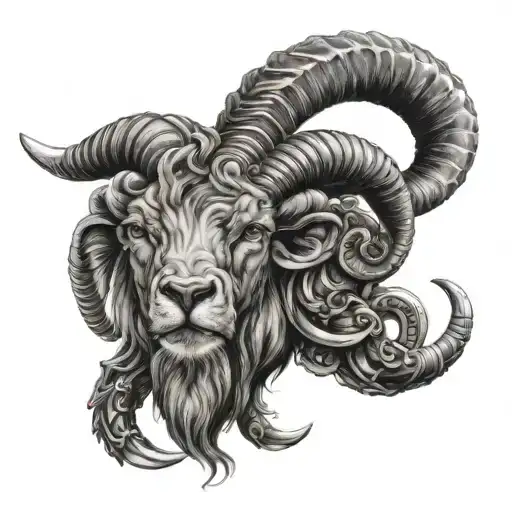 A Weight Loss Tatto Mixed With The Aries Aigm