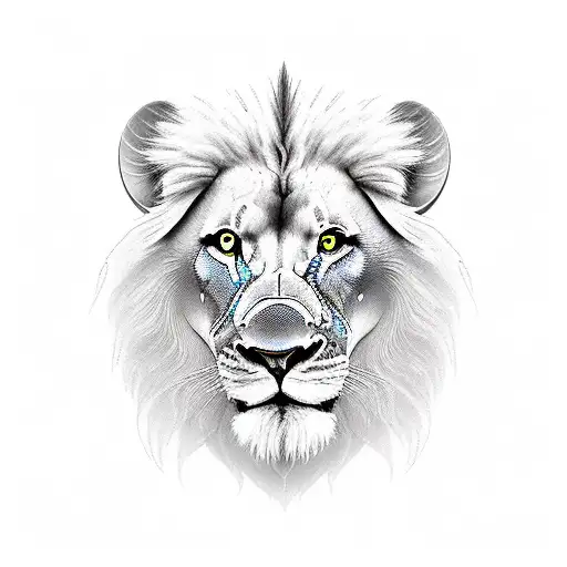 Full Sleeve With Family And Lion