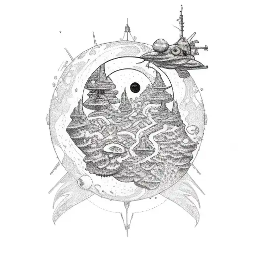 Biome Levels From Mariana's Trench To Outer Space