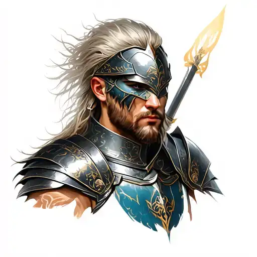 Warrior Realism With Armor