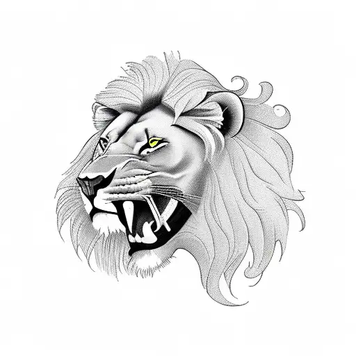 Lion Ripping Out Heart