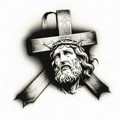 Cross And Jesus Christ