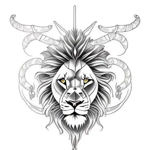 Capricorn And Lion