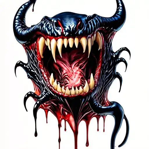 Venom Drips From The Fangs