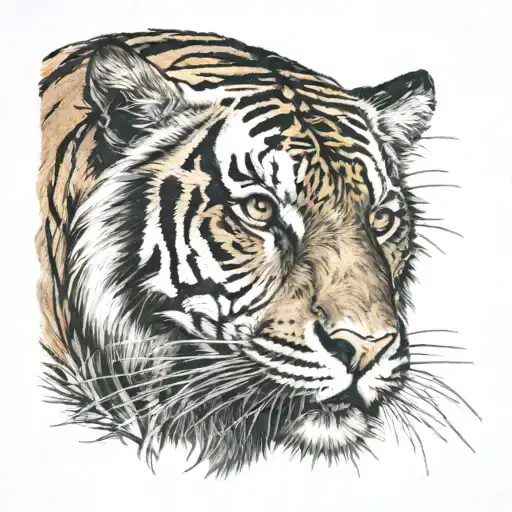Tiger Scratch Skin