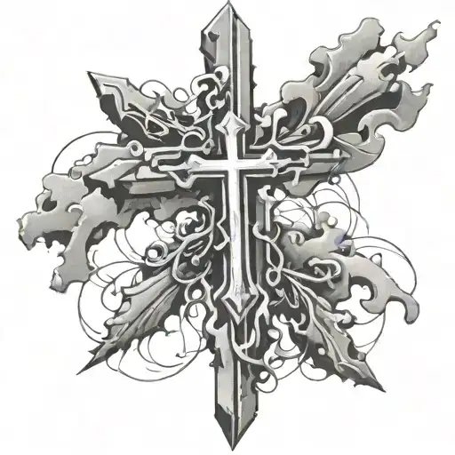 Graffiti Christian Cross Incorporated