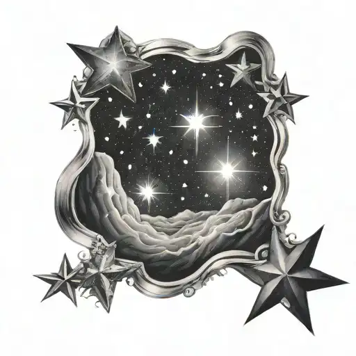 Star Sky Filled With Stars