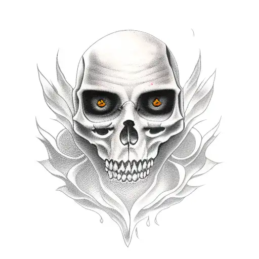 Female Grim Reaper With Big Scythe