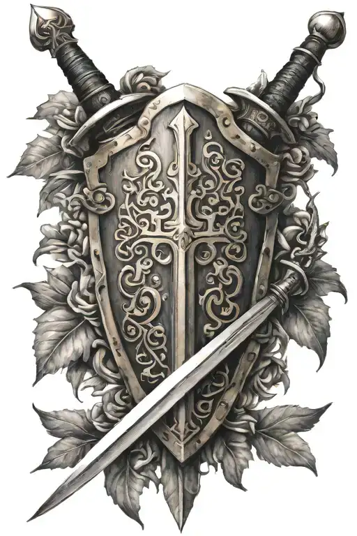 Sword And Shield Forearm