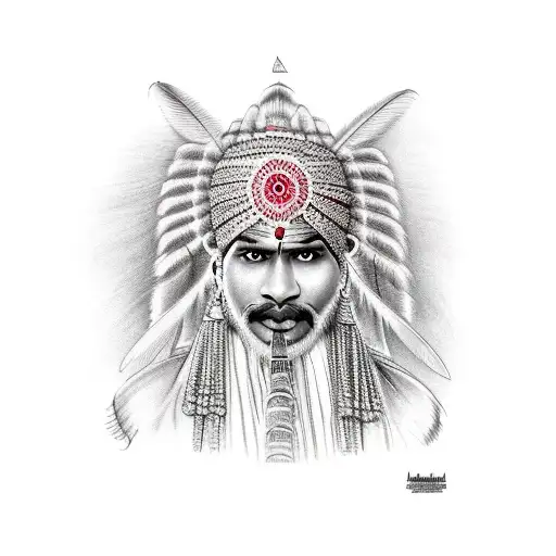 Indian American From Side