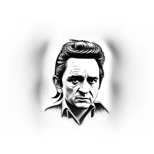 Johnny Cash Cartoon