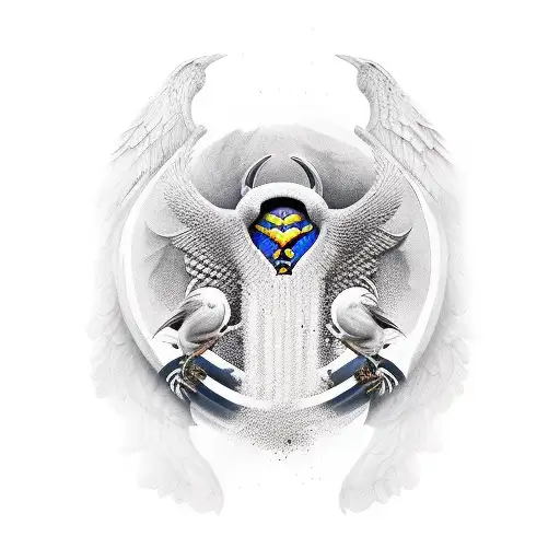 Odin Con Sus Cuervos