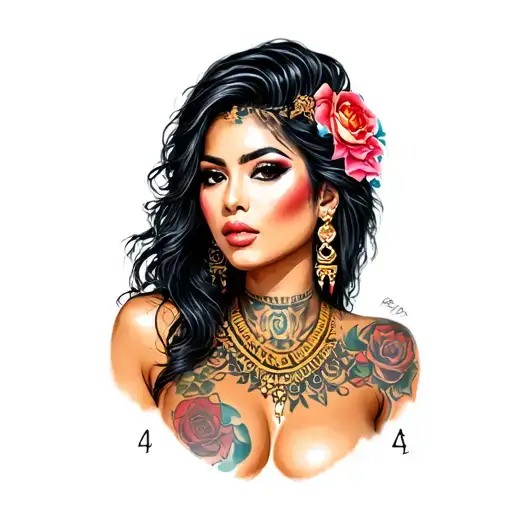 Asian Chicano Woman Sexy Woman