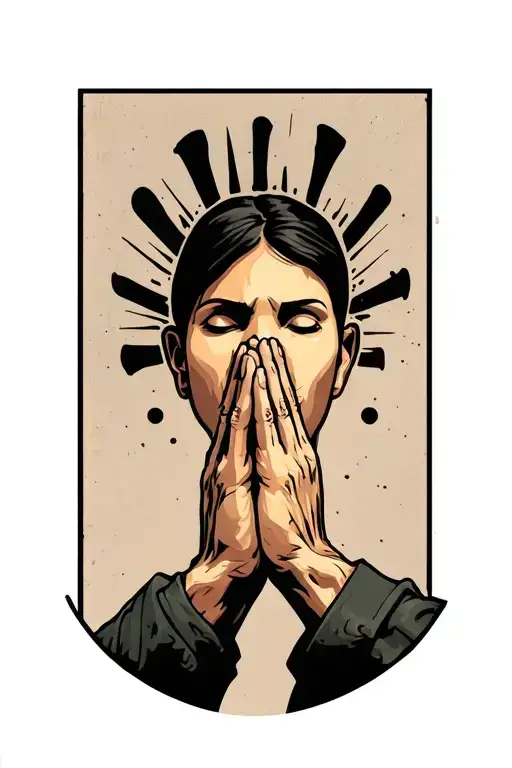 2 Hands Praying Together