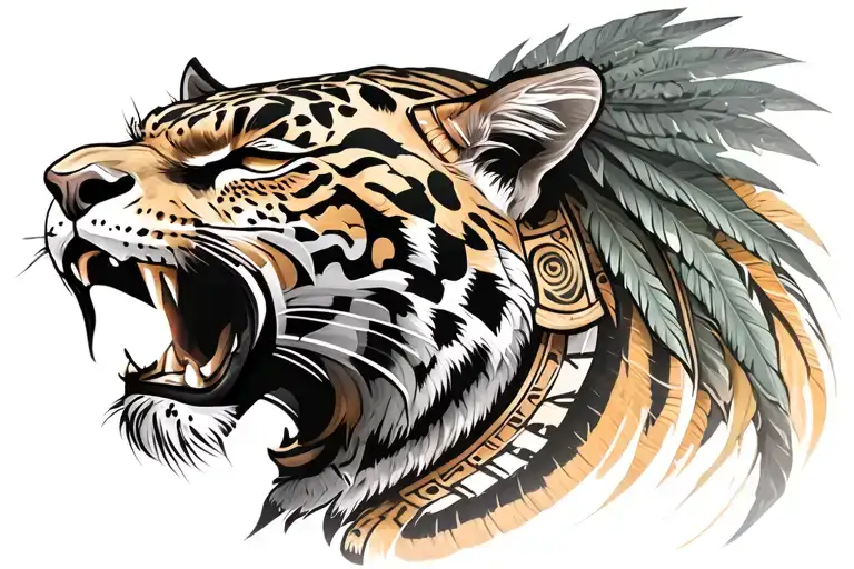 Aztec Jaguar Warrior
