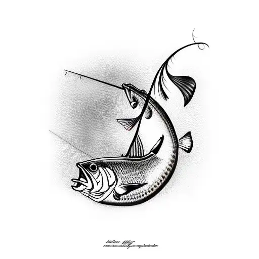 Fishing With Letter D And P