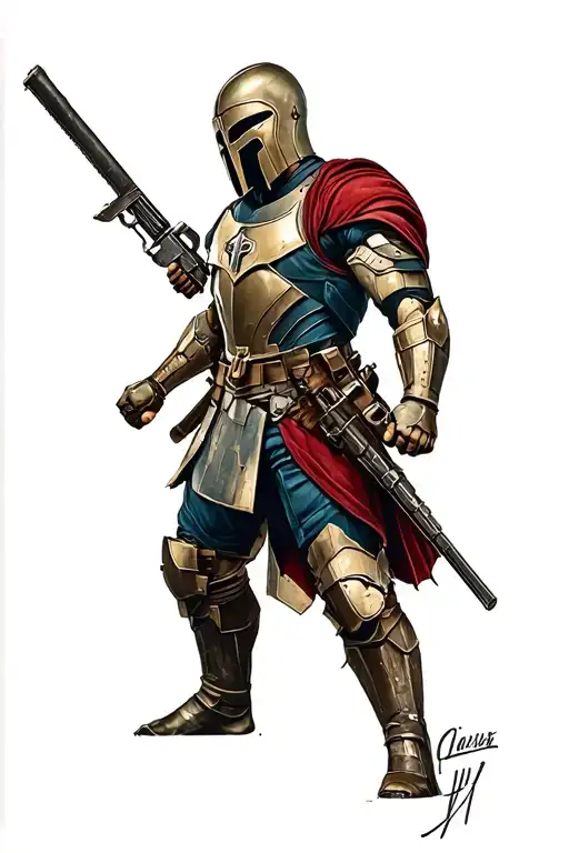 Spartan Solider Half Sleeve For The Right Arm Cover Up