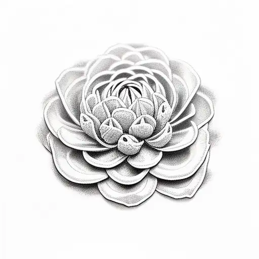 Snake And Chrysanthemum