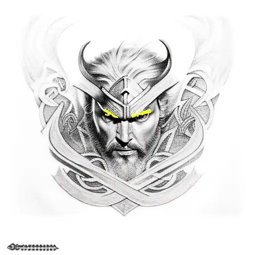 Norse God Themed Sleeve