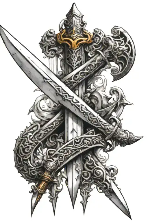 Sword Combined Into One