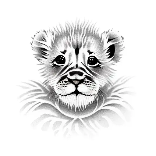 A Playful Lion Cub Surrounded By Australian Wildlife