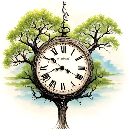 Clock And Tree
